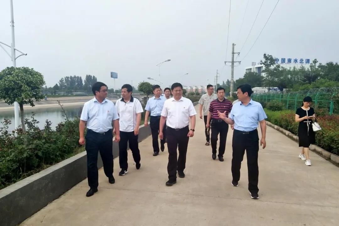 县委书记许红兵调研指导防汛工作