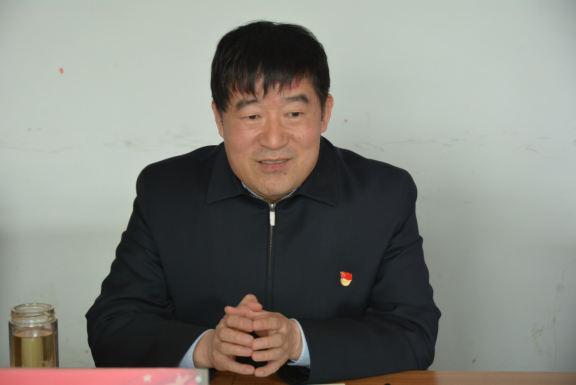 县财政局局长杨国旗到石桥镇田庄村赵庄村列席指导不忘初心牢记使命