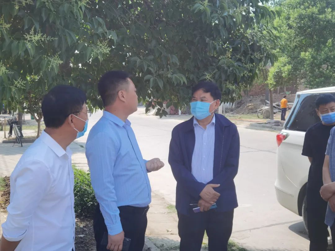 行业专家一行七人,到宝丰县督导自建房隐患排查整治专项行动开展情况